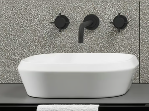 CRUISE - Countertop square ceramic washbasin _ GSG Ceramic Design